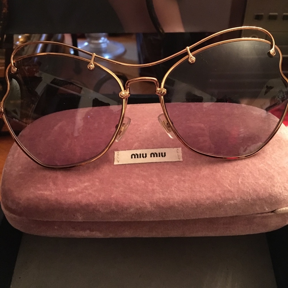 Prada Miu Miu Butterfly Sunglasses